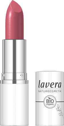 Lippenstift Cream Glow 09 Wild Rose, 4,5 g lavera NATURKOSMETIK