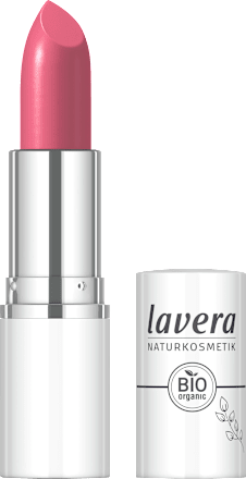 Lippenstift Cream Glow 11 Camellia Rose, 4,5 g lavera NATURKOSMETIK