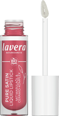 Lippenstift Liquid Pure Satin 04 Sweet Peony, 4 ml lavera NATURKOSMETIK