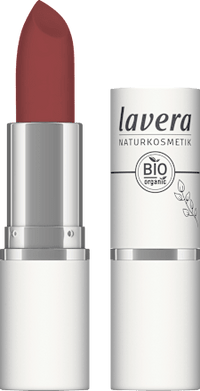 Lippenstift Velvet Matt 04 Vivid Red, 4,5 g lavera NATURKOSMETIK