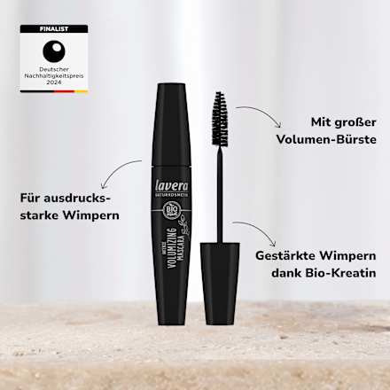 Mascara Intense Volumizing Black, 13 ml lavera NATURKOSMETIK