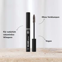 Mascara Volume Black, 9 ml lavera NATURKOSMETIK