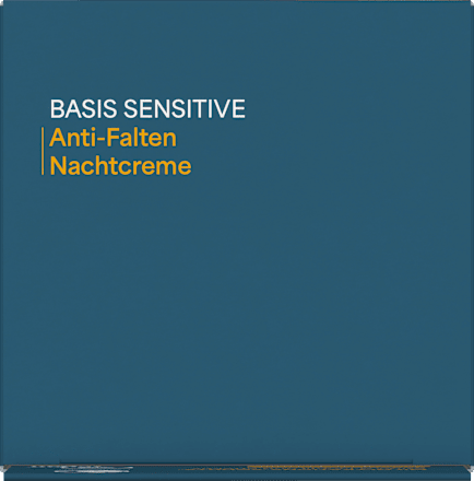 Nachtcreme Anti Falten Q10 Basis Sensitiv, 50 ml