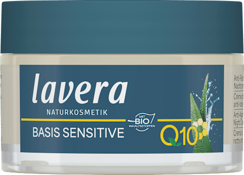 Nachtcreme Anti Falten Q10 Basis Sensitiv, 50 ml