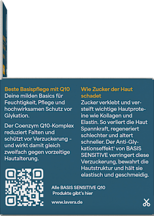 Nachtcreme Anti Falten Q10 Basis Sensitiv, 50 ml
