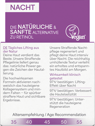 Nachtcreme straffend, 50 ml