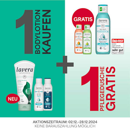 Pflegedusche Erfrischend, 250 ml lavera NATURKOSMETIK