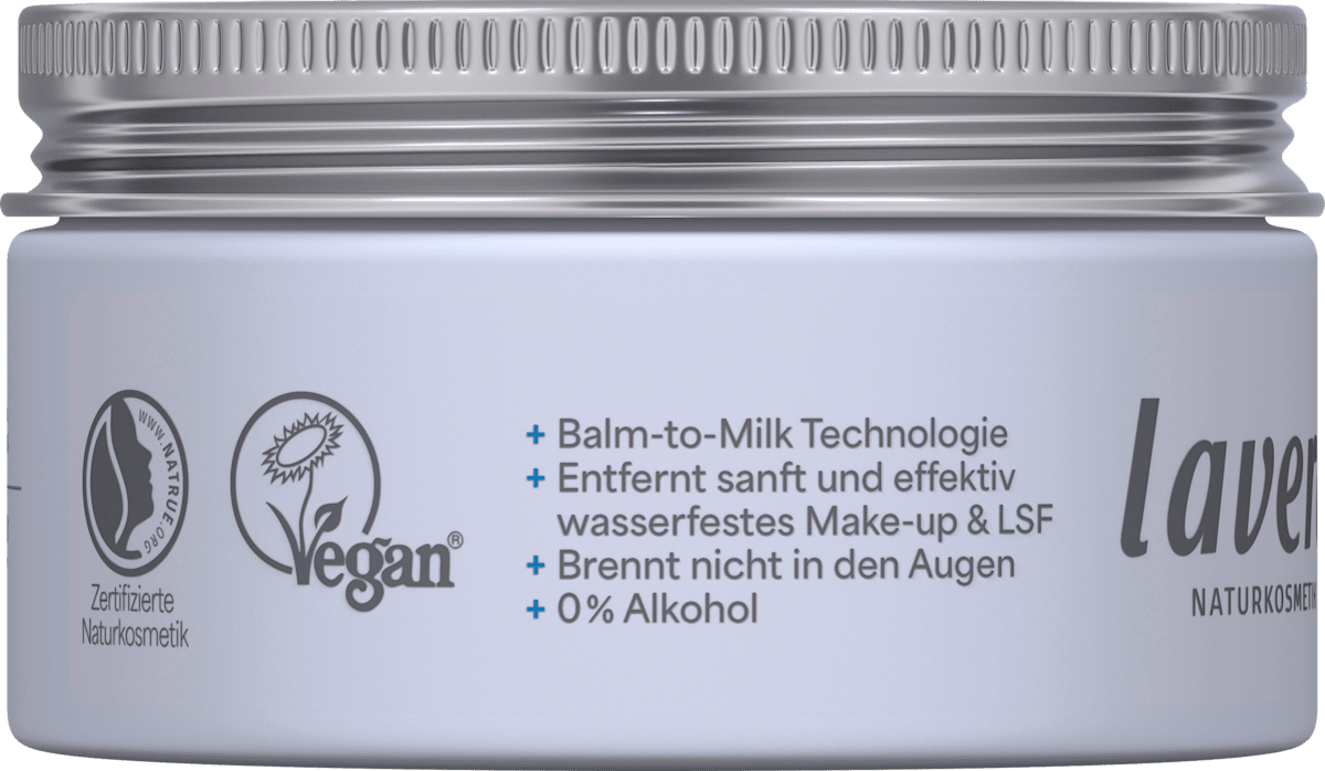 lavera NATURKOSMETIK Reinigungsbalsam Calm & Comfort Soft Melting Cleansing Balm, 100 ml