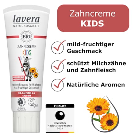 Zahnpasta Kinder, 0-6 Jahren, fluoridfrei, 75 ml