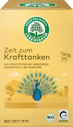 Früchtetee "Zeit zum Krafttanken" (20 Beutel), 40 g