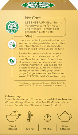 Früchtetee "Zeit zum Krafttanken" (20 Beutel), 40 g