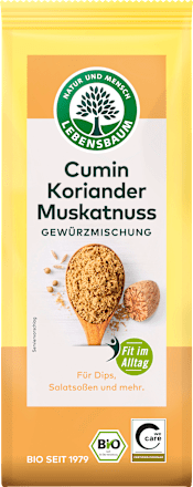 Kruidenmix, komijn-koriander-nootmuskaat, 45 g