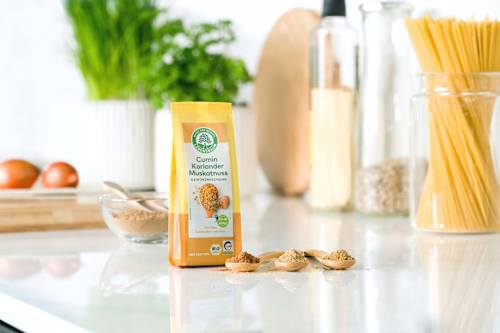Kruidenmix, komijn-koriander-nootmuskaat, 45 g