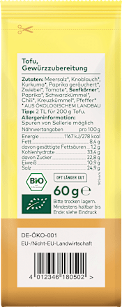 Gewürzmischung für Tofu, 60 g