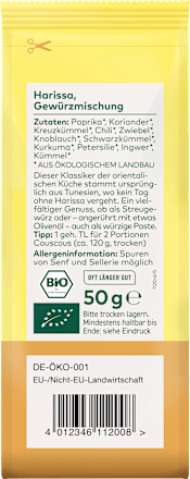 Gewürzmischung, Harissa, 50 g