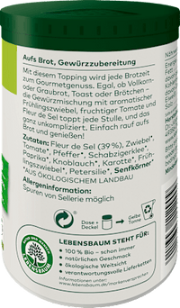 Kruidenmix, topping voor brood, 80 g