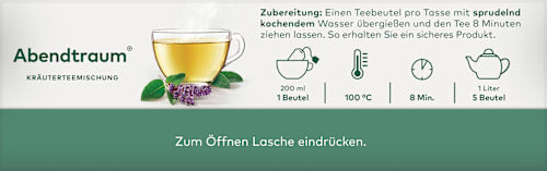 Kräutertee, Abendtraum (20 Beutel), 30 g