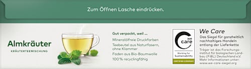 Alpenkruidenthee (20 zakjes), 30 g