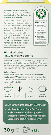 Alpenkruidenthee (20 zakjes), 30 g