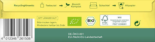 Kruidenthee basiskruiden (20 zakjes), 30 g