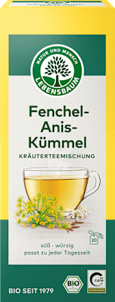 Kruidenthee venkel-anijs-karwij (20 zakjes), 50 g