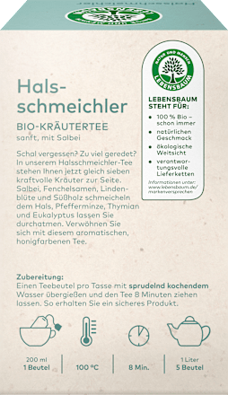 Kruidenthee "Keelvleier" (20 zakjes), 30 g