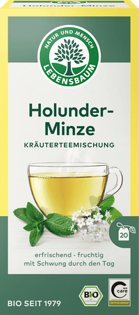 Kräutertee, Holunder-Minze (20 Beutel), 30 g