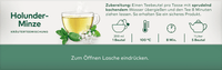 Kräutertee, Holunder-Minze (20 Beutel), 30 g