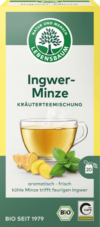 LEBENSBAUM Kräutertee, Ingwer-Minze (20 Beutel), 30 g