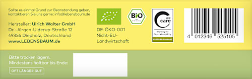 Gember-Citroen Kruidenthee (20 zakjes), 40 g