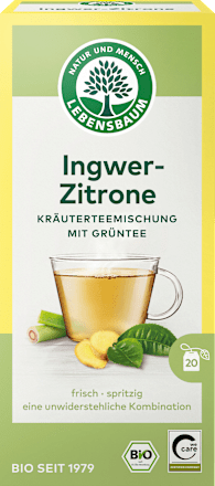Gember-Citroen Kruidenthee (20 zakjes), 40 g