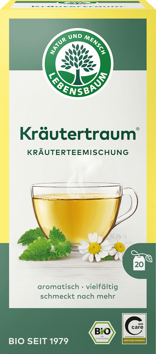 LEBENSBAUM Kräutertee, Kräutertraum (20 Beutel), 30 g