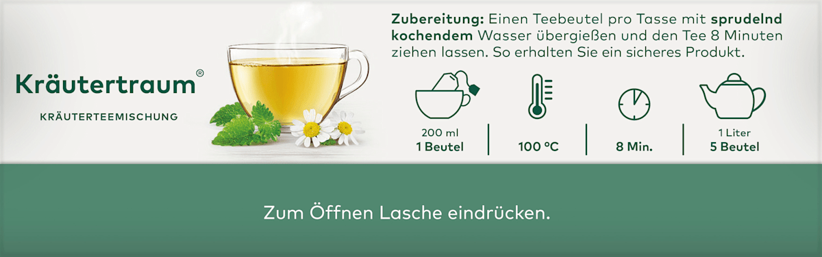 LEBENSBAUM Kräutertee, Kräutertraum (20 Beutel), 30 g