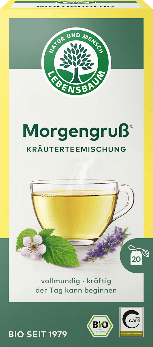 LEBENSBAUM Kräutertee, Morgengruß (20 Beutel), 30 g