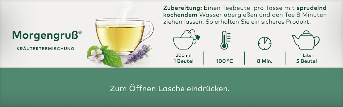LEBENSBAUM Kräutertee, Morgengruß (20 Beutel), 30 g