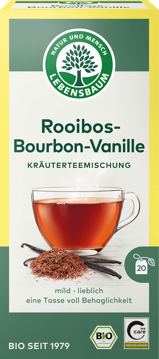 Kräutertee, Rooibos-Bourbon-Vanille (20 Beutel), 30 g