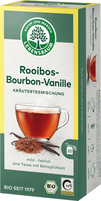 Kräutertee, Rooibos-Bourbon-Vanille (20 Beutel), 30 g