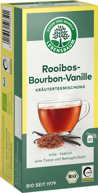 Kräutertee, Rooibos-Bourbon-Vanille (20 Beutel), 30 g