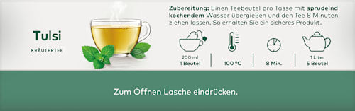 Kräutertee Tulsi (20 Beutel), 30 g