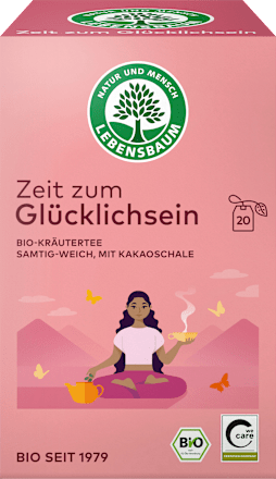 Kräutertee "Zeit zum Glücklichsein" (20 Beutel), 40 g