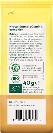 Kreuzkümmel, gemahlen, 40 g