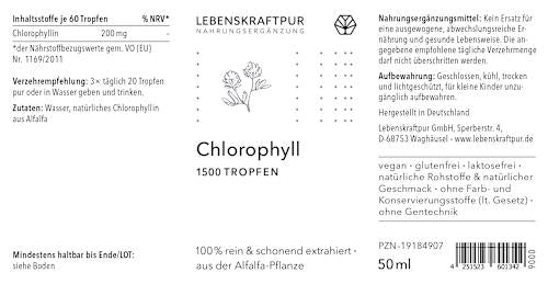 Chlorophyll flüssig, 50 ml