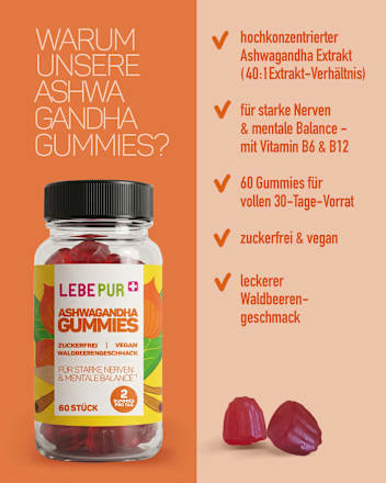 Ashwagandha Gummies 60 St, 75 g