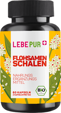 Bio Flohsamenschalen Kapseln 60 St, 36 g