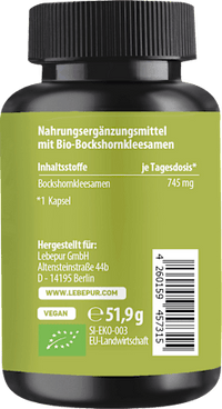 Bockshornklee Kapseln 60 St, 51,9 g