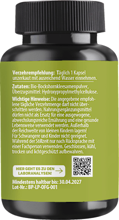 Bockshornklee Kapseln 60 St, 51,9 g