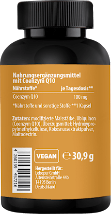 Co-enzym Q10 capsules 60 stuks, 30,9 g