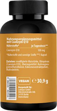 Co-enzym Q10 capsules 60 stuks, 30,9 g