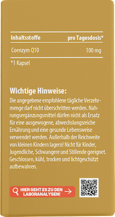 Coenzym Q10 Kapseln 60 St, 36 g
