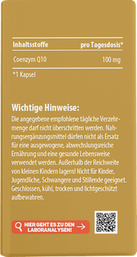 Coenzym Q10 Kapseln 60 St, 36 g